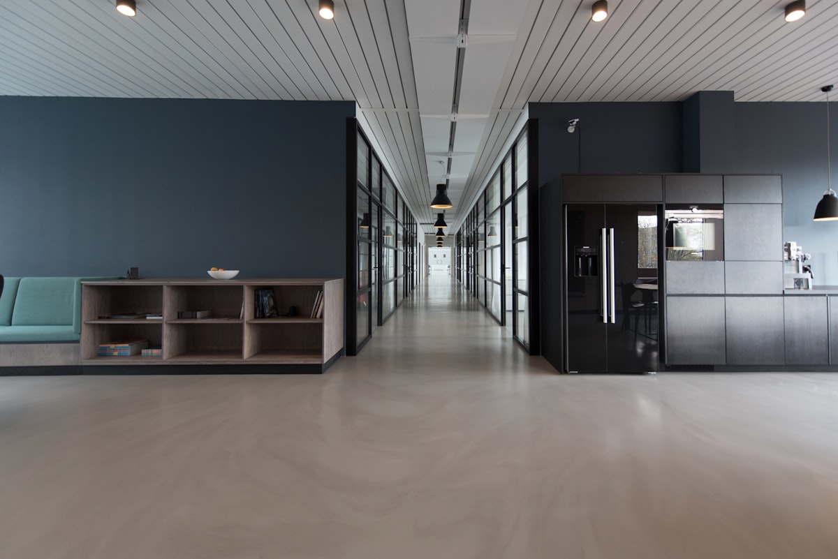 Modern workspace at Naimat Innovation in Muscat